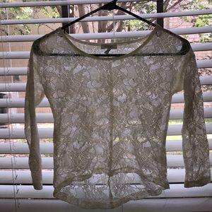 Delia’s Size S Crochet Sweater